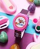 Ji & Ja Striped Analogue Watch - Pink