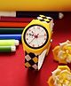 Ji & Ja Argyle Shape Designed Analogue Watch - Yellow