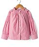 Under Fourteen Only Full Sleeves Striped Top - Red