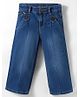 Under Fourteen Only Mild Washed Palazzo Fit Jeans - Blue