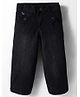 Under Fourteen Only Mild Washed Palazzo Fit Jeans - Black