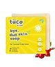 Tuco Kids Bye, Dull Skin Soap Pack of 1 with Turmeric | Perfect for Dull & Sensitive Skin | Paraben & Sulphate Free | - 75 g