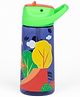 Kicups Tritan Water Bottle 550 ml  water bottle for kids school  bottle for kids  Kids Water Bottles  Jungle Gym - Blue