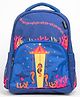 Kicups Buddy Bags School Bag for Kids  Lightweight, Durable, Spacious Backpack for Boys & Girls  Ideal for School & Outdoor Use -  (Age 3+ Years) - 14.5 - Inches - FIN FIESTA - Blue