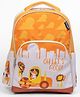 Kicups Buddy Bags School Bag for Kids Lightweight, Durable, Spacious Backpack for Boys & Girls Ideal for School & Outdoor Use (Age 3+ Years) - 14.5 - Inches - LITTLE BUILDERS - Brown