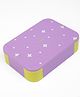 Kicups MUNCHIE MAGIC   Plastic Lunch Box|BPA Free|Leak Resistant|3 Compartments|Perfect for School Kids & Outdoors -  Whimsical Wonderland - Pink