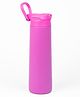Kicups Stainless Steel Water Bottle Insulated Sipper FlexiFlow Water Bottle Travel Gym School Thurmus Hot and Cold bottle Pink - 750 ml