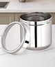 Sizzle Stainless Steel Canisters/Dabba/ Storage Containers for kitchen with See Through Lid |Flash- 325 ml | Silver- 1pcs
