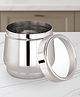Sizzle Stainless Steel Canisters/Dabba/ Storage Containers for kitchen with See Through Lid |Sparkle- 375 ml | Silver- 1pcs