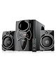 Intex Tech 2.1 Ch 55W Bluetooth Home Theater | Powerful Audio Effect & Multimedia Speaker | 4 inch Subwoofer with 2 Satellite Speaker | Remote Control | Recording & LED Display (Black)