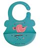 POLKA TOTS Waterproof Silicone Bibs with Adjustable Snap Buttons, Super Absorbent, Soft, Comfortable & Lightweight for Feeding Infants/Baby Toddlers (Pack Of 2, Bunny & Elephant, 4 Months to 3 Years)