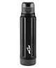Milton Taurus 900 Steel Thermoware Cold PU Insulated, Leak Proof Water Bottle 665 ml Bottle  (Pack of 1, Black, Steel)