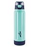 Milton Taurus 900 Steel Thermoware Cold PU Insulated, Leak Proof Water Bottle 665 ml Bottle  (Pack of 1, Green, Steel)