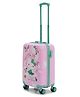 STRIDERS Hello Kitty Printed Hard Trolley Luggage Bag Pink - 20 Inches