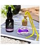 Aesthetic Living Car Aromatizer Diffuser Bottle with Essential Oil (Car shape bottle -10ml + Lavender Essential oil- 15ml)