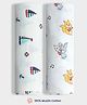 Orange Sugar 100% Cotton Muslin Pack of 2 Jungle & Sailor Printed Multipurpose Baby Swaddles - Multicolor