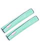 Mumma's Touch Organic Bamboo Woven Pack Of 2 Solid Sponging Towels - Green