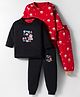 Kidi Wav Pack Of 2 Full Sleeves Vehicles & Polka Dots Printed Tees & Joggers Set - Multi Colour