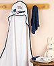 Kicks & Crawl Pack of 6 Multi  Baby Caption Hooded towel and wash cloth (set of 6)
