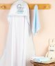 Kicks & Crawl Pack of 6 Multi  Tidy Trunks Hooded towel and wash cloth (Set of 6)