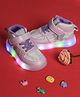 FEETWELL SHOES Pearls Embellished Butterfly Patch Detailed LED Shoes - Purple