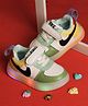 FEETWELL SHOES Colour Blocked Velcro Closure LED Shoes - Multi Colour
