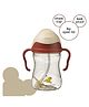 b.box Disney Sippy Cup - Lion King Sipper for babies, 240ml, Leak-Proof with Weighted Straw, BPA-Free - Multicolor (6m+)