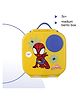 b.box Marvel Spiderman Mini Lunchbox for Kids - 1L Capacity, Adjustable Divider, Flexi Fruit Holder, BPA-Free - Multicolor