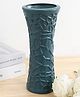 YOGO DECOR Lumina Flower Vase for Home & Office Decor | Blue Elegant Design | Plastic Durable Vase | Modern Tabletop Centerpiece for Living Room, Weddings, Stunning Floral Bouquet Displays