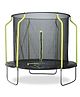 Plum Wave Springsafe Trampoline And Enclosure Black - 8 feet