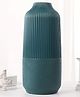 YOGO DECOR Twilight Flower Vase for Home & Office Decor | Green Design | Plastic Durable Vase | Modern Tabletop Centerpiece for Living Room, Weddings, Stunning Floral Bouquet Displays