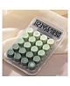 SYGA 10-Digit Transparent sugar cube calculator - Green