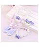 SYGA Bow Designed Jewelry Set - Purple