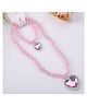 SYGA Heart Designed Jewelry Set - Pink