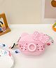 SYGA Silicone Cartoon Camera Sling Bag for Girls - Light Pink