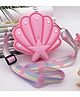SYGA Shell Shaped Silicone Sling Bag for Girls - Pink