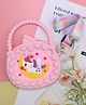SYGA Unicorn Pop It Silicone Cartoon Sling Bag for Girls - Pink