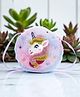 SYGA Sparkly Unicorn Plush Sling Bag for Girls - Multicolor