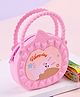 SYGA Bunny Silicone Handbag for Girls  Pink