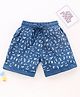 Enfance Core Arrows Printed Shorts - Blue