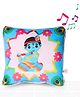Panda's Box Krishna Mantra Chanting Plush Pillow (25 cms)