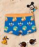 Disney by Yellow Bee Mickey & Friends Printed Swimming Shorts - Blue & Orange