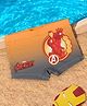 Yellow Bee Marvel Avengers Featuring Iron Man Printed Swim Trunks - Orange & Grey