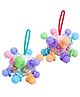 NEGOCIO Baby Teether Toy Ball Chewable Baby Tooth Toy Infant Toys Food Grade Bpa Free Silicone Baby Teether- PACK OF 1 - COLOR MAY VARY
