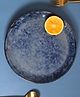 WEAVING HOMES Grey Spiral Dinner Plate with Beautiful Grey Color Dinnerware Piece