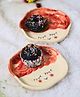 WEAVING HOMES Tweety Handmade Dessert Plate with Beautiful White Color Dinnerware Piece