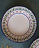 WEAVING HOMES Bohemian Pasta Plate with Beautiful White Color Dinnerware Piece