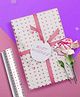 QIPS | NUKKAD Beautiful Hearts Print Gift Wrapping Paper  Pack of 10 Sheets |19