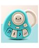 Aditi Toys Baby Piano Musical Infant Toy 4 Key Nodes with 31 Music melodies includes Learning numbers & shapes, Flashing Lights Early Learning Baby Tiny Tunes For Boys Girls (Blue/White)