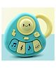 Aditi Toys Baby Piano Musical Infant Toy 4 Key Nodes with 31 Music melodies includes Learning numbers & shapes, Flashing Lights Early Learning Baby Tiny Tunes For Boys Girls (Blue/Yellow)